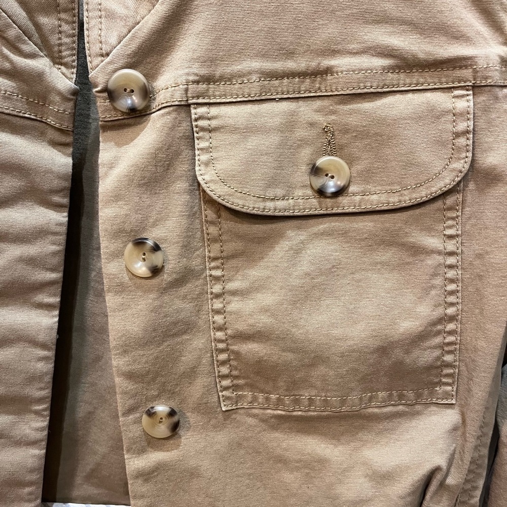 CAbi Khaki Button-Up Jacket - Picture 3 of 5